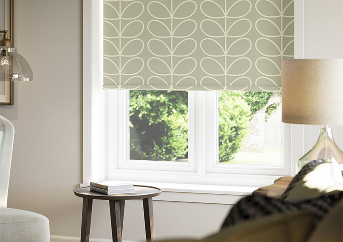 Orla Kiely Jumbo Linear Stem, Pebble - Roller Blind - Image 5